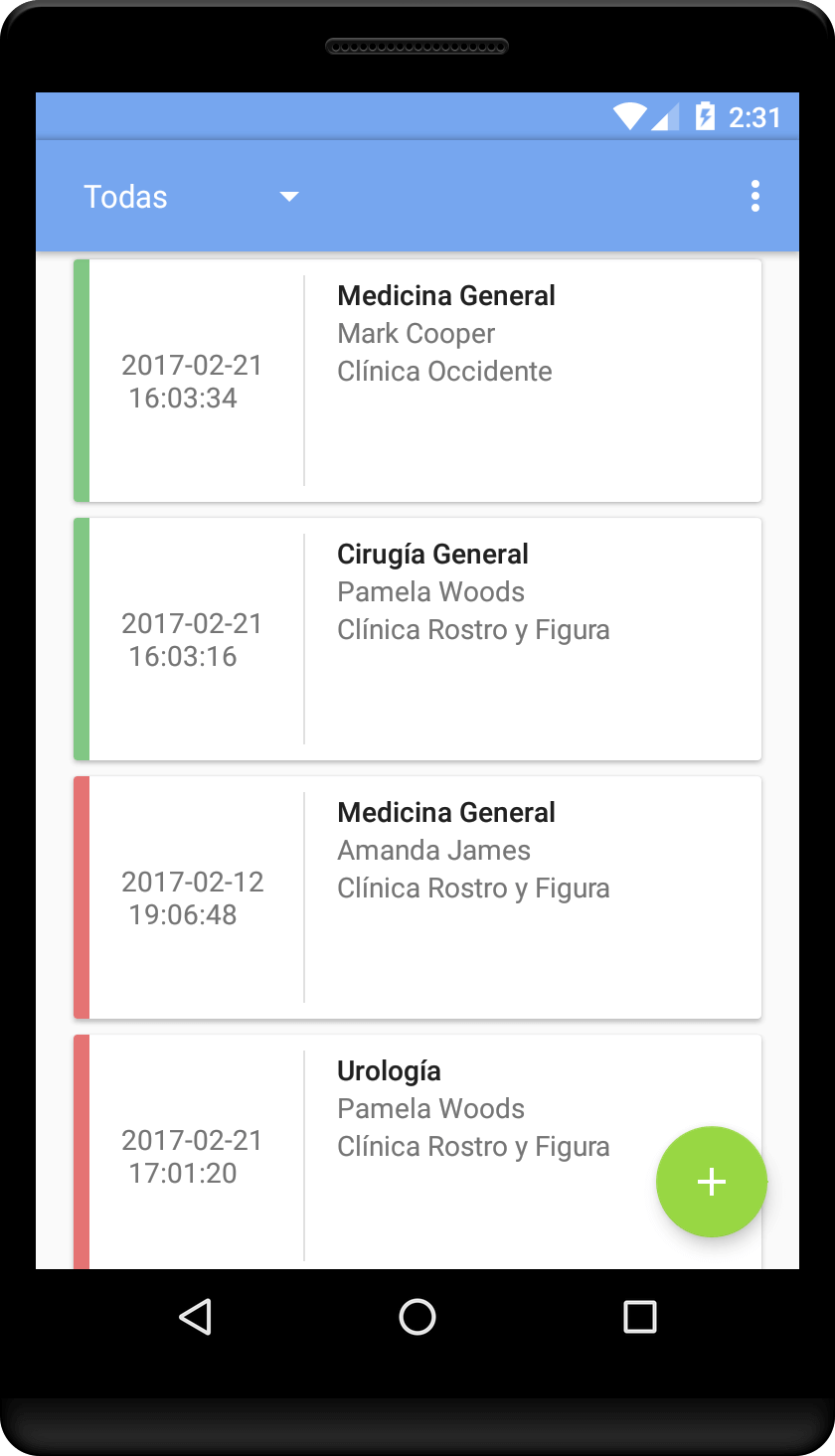 Portal de pacientes autoagendamiento 24/7